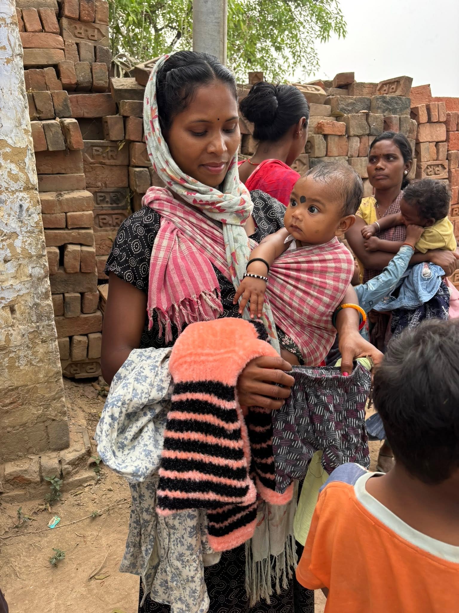 Clothing Support for Brick Kiln Workers and Their 