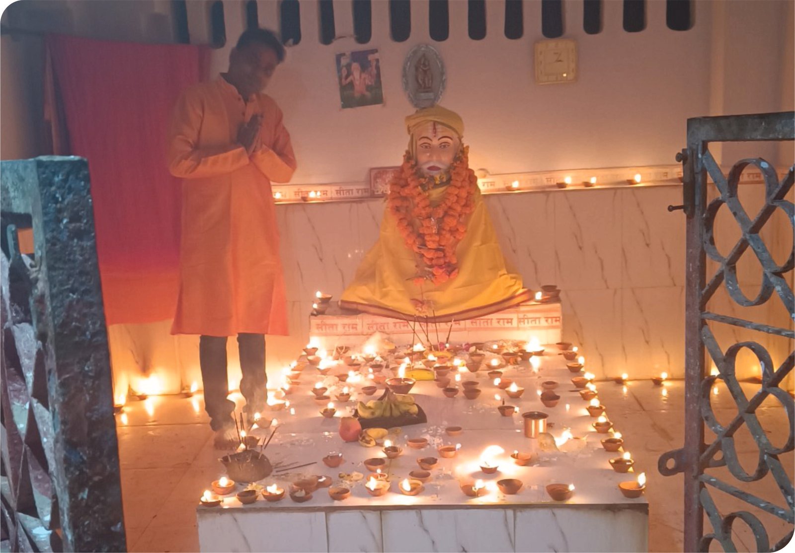 celebrated the festival of Diwali