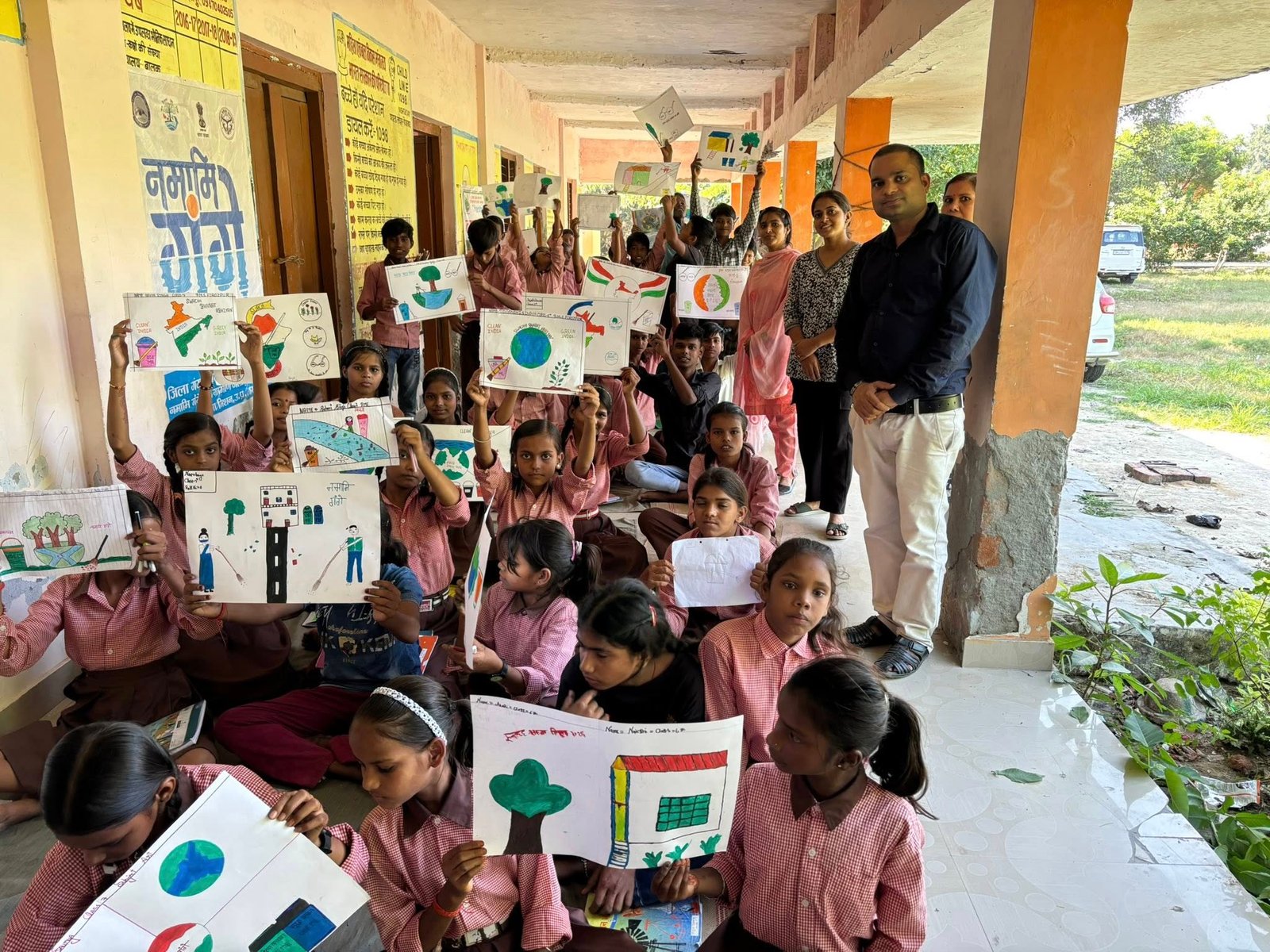 Art competition under Clean Resolution Mission